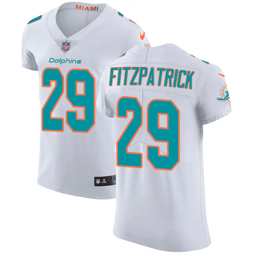 Nike Dolphins #29 Minkah Fitzpatrick White Men's Stitched NFL Vapor Untouchable Elite Jersey